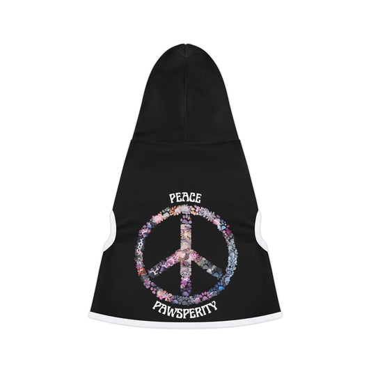 Designer Pet Hoodie -Peace