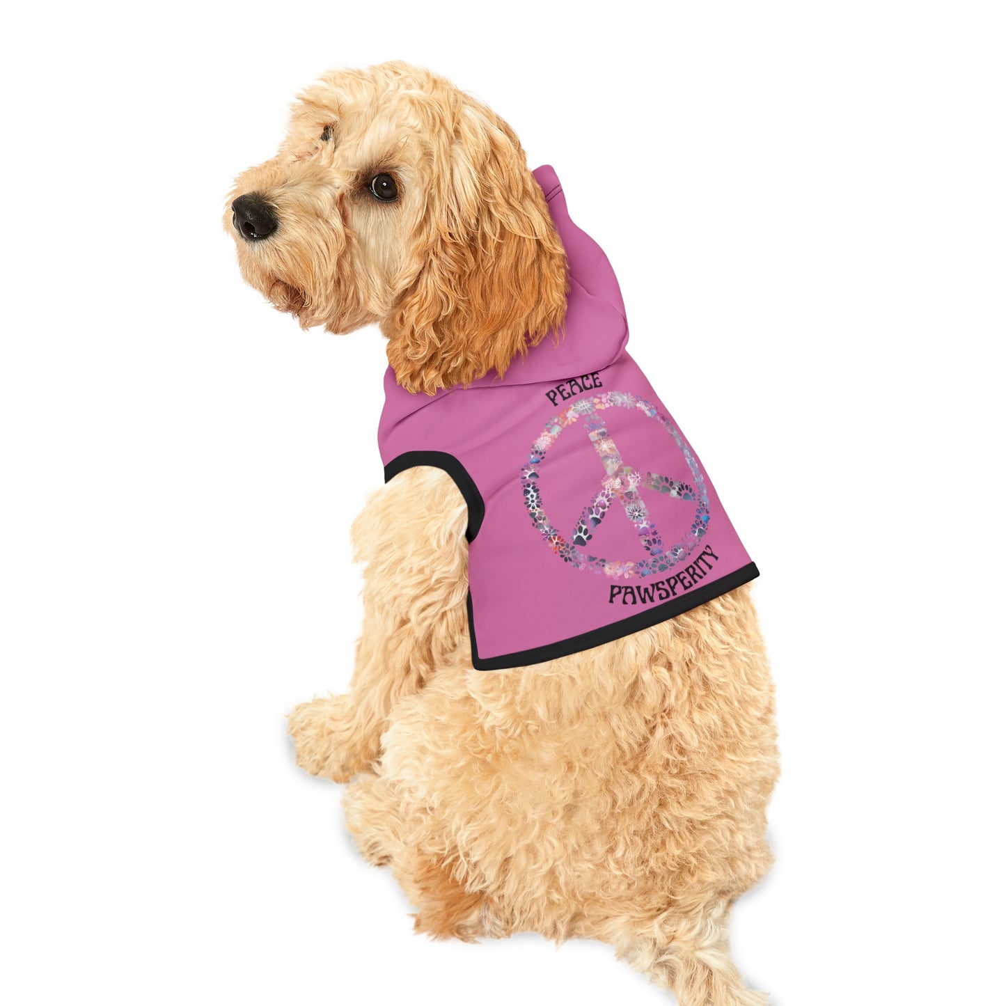 Designer Pet Hoodie -Peace