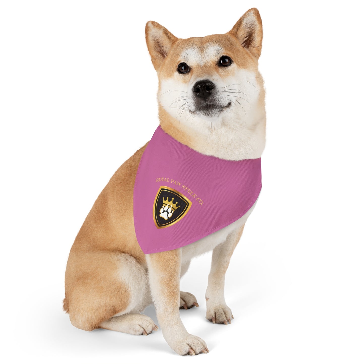 Designer Pet Bandana Collar -Logo