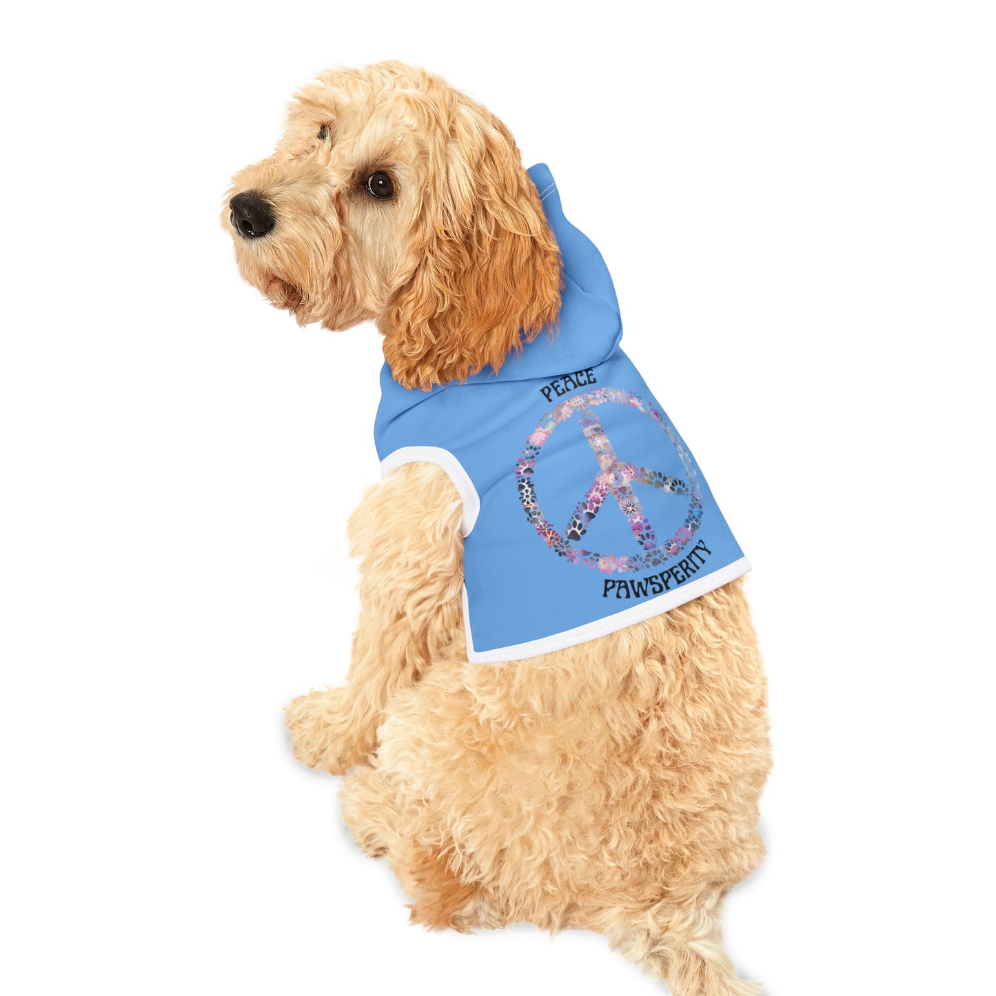 Designer Pet Hoodie -Peace