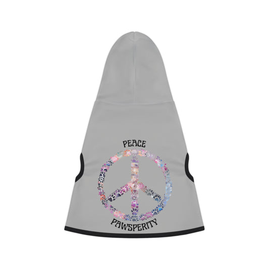 Designer Pet Hoodie -Peace