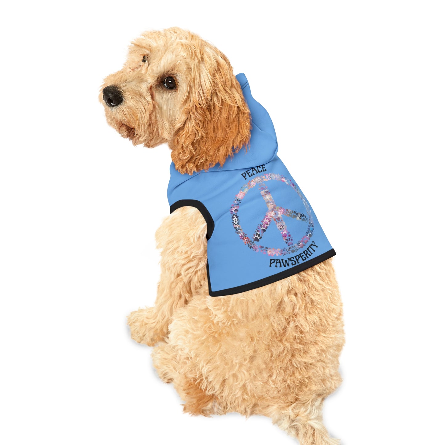 Designer Pet Hoodie -Peace