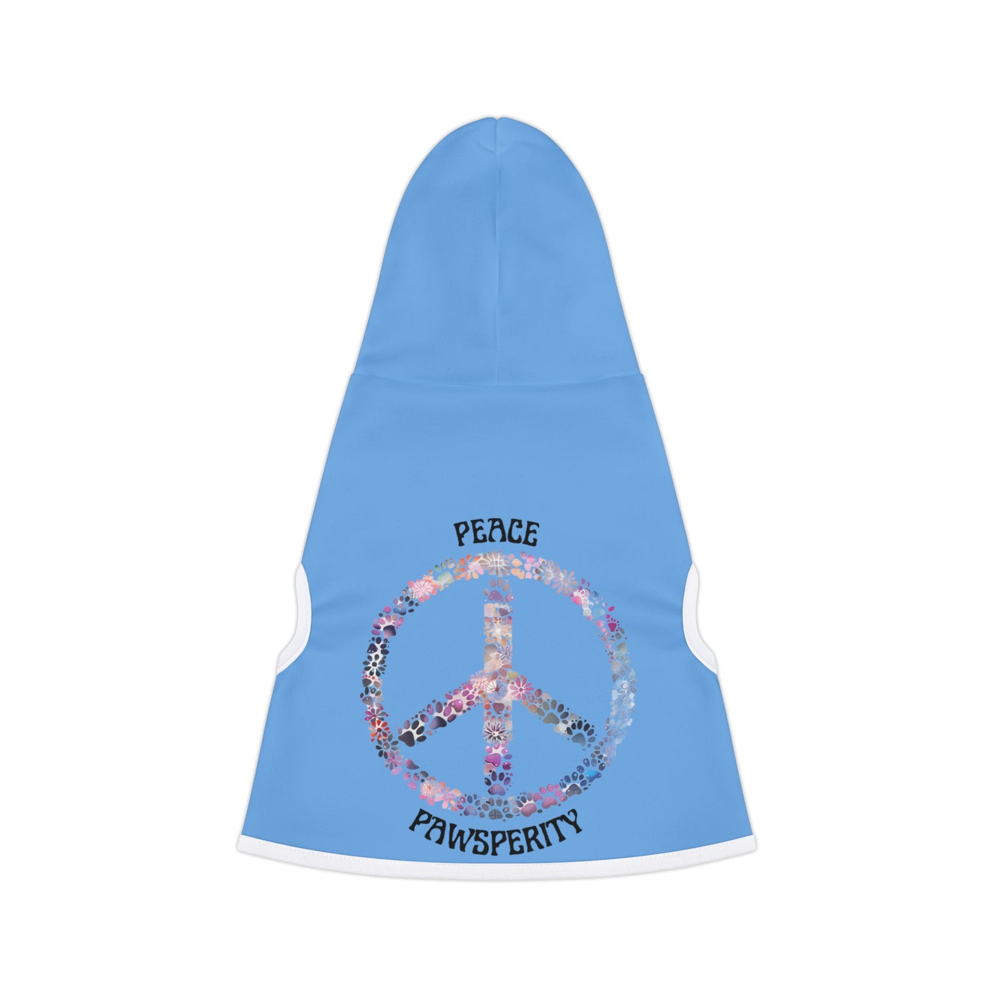 Designer Pet Hoodie -Peace