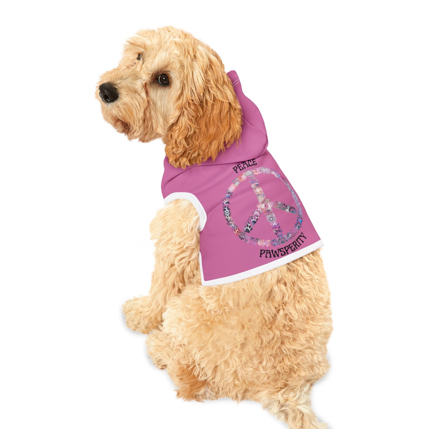 Designer Pet Hoodie -Peace