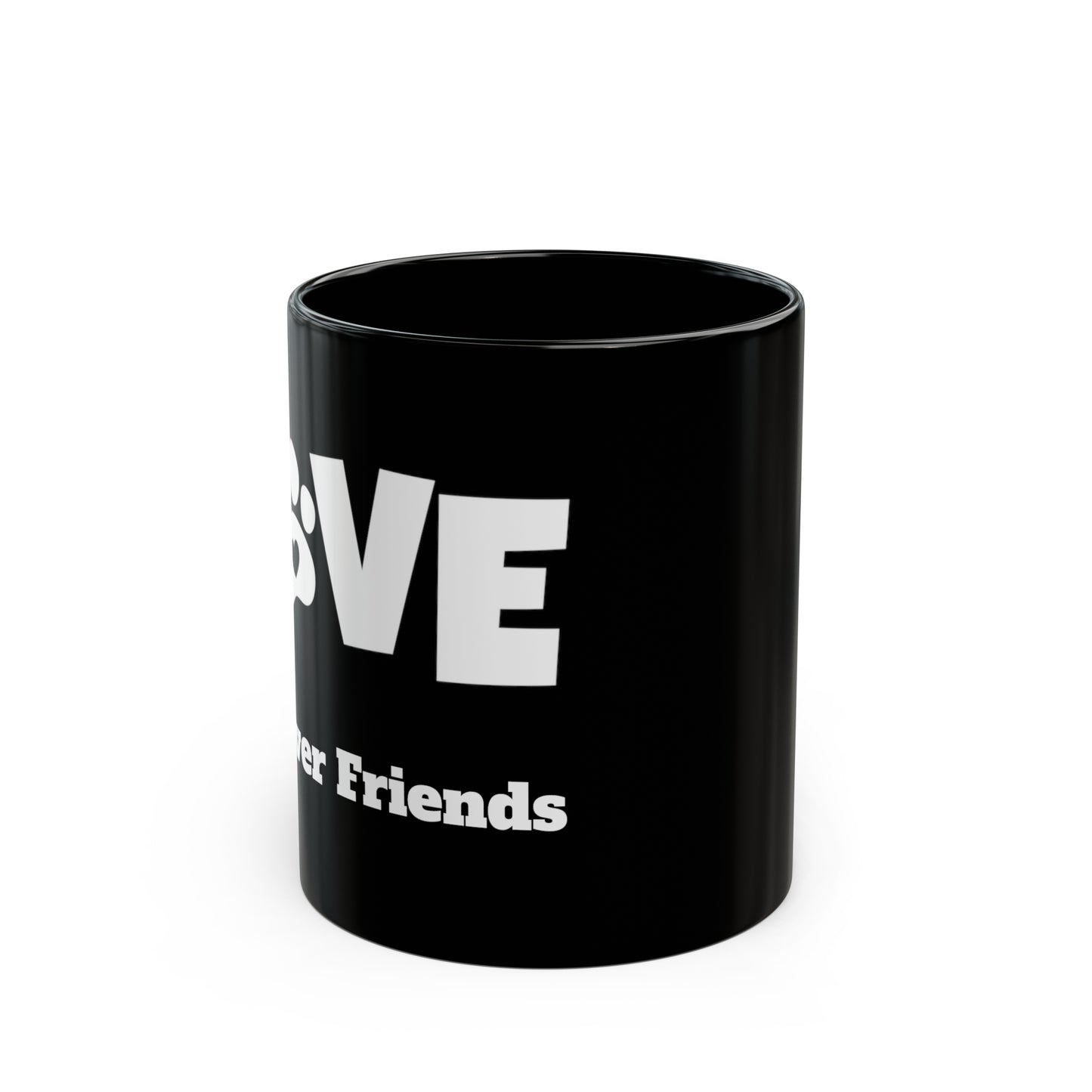 Black Mug -Love(11oz, 15oz)