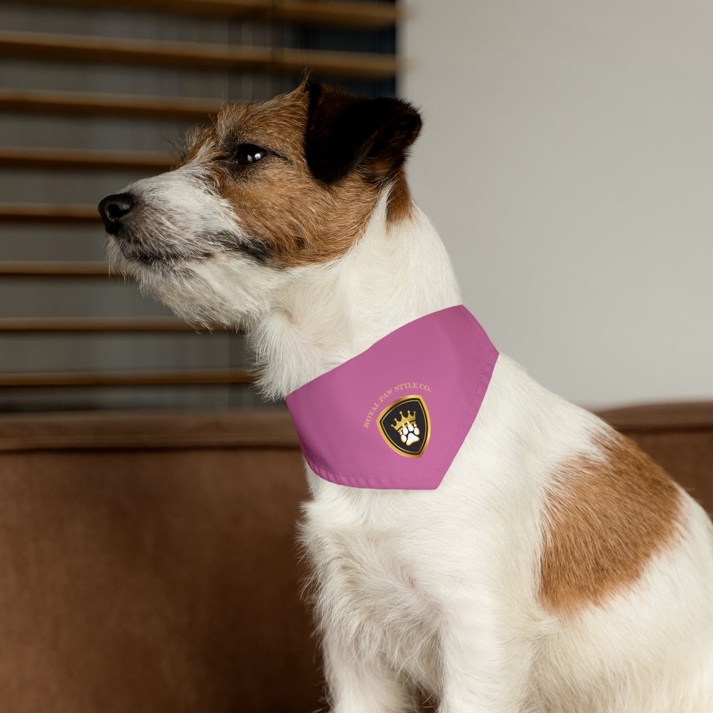 Designer Pet Bandana Collar -Logo