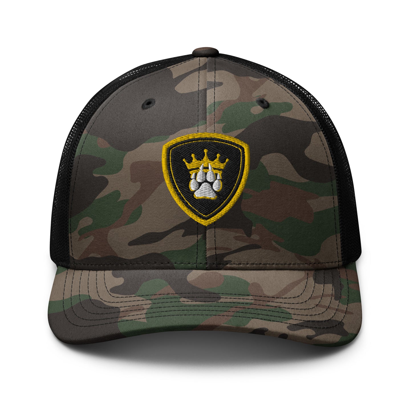 Camouflage trucker hat -Logo