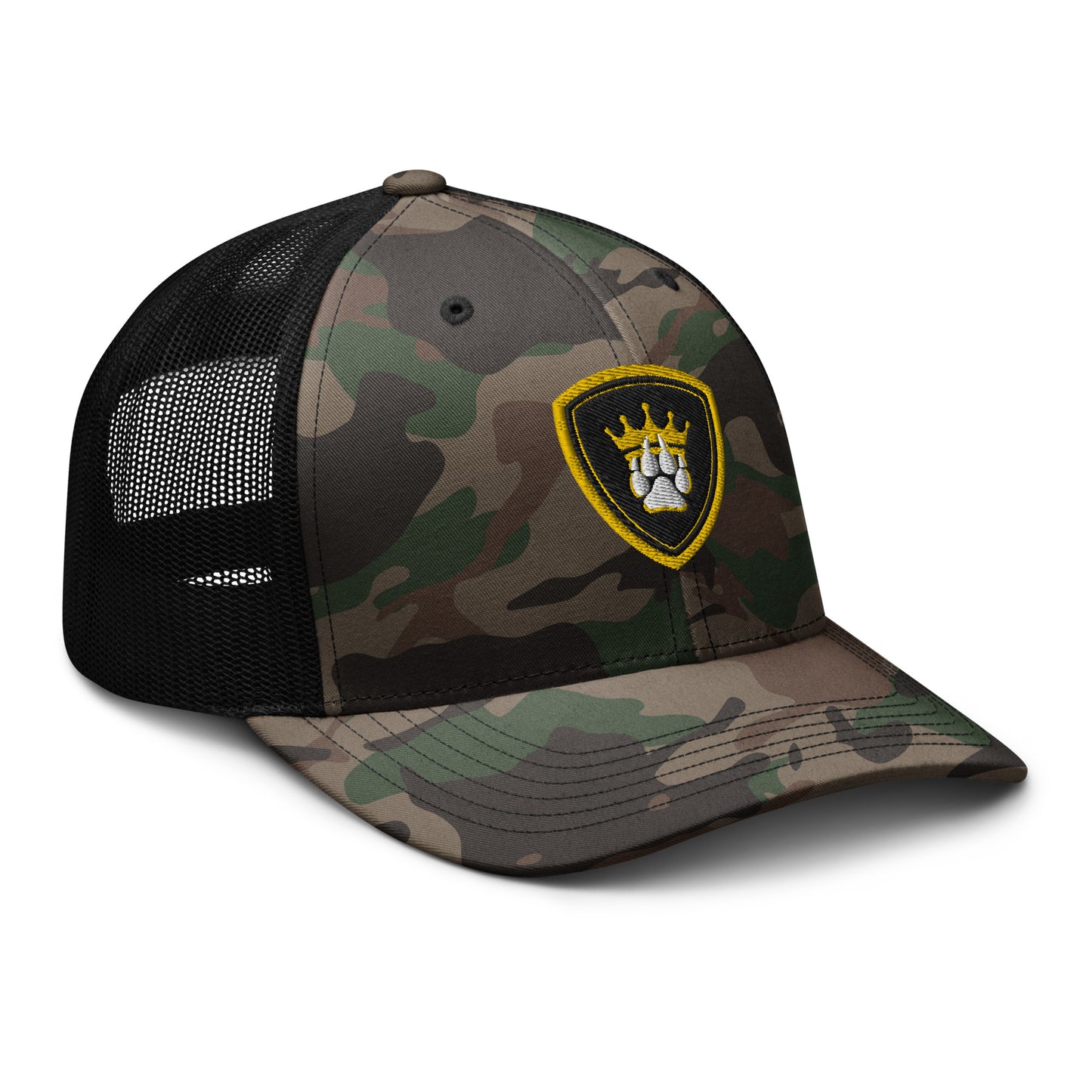 Camouflage trucker hat -Logo