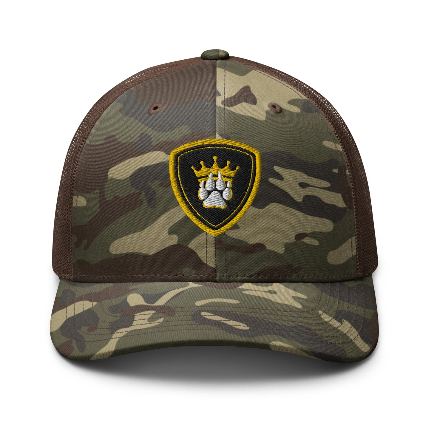 Camouflage trucker hat -Logo