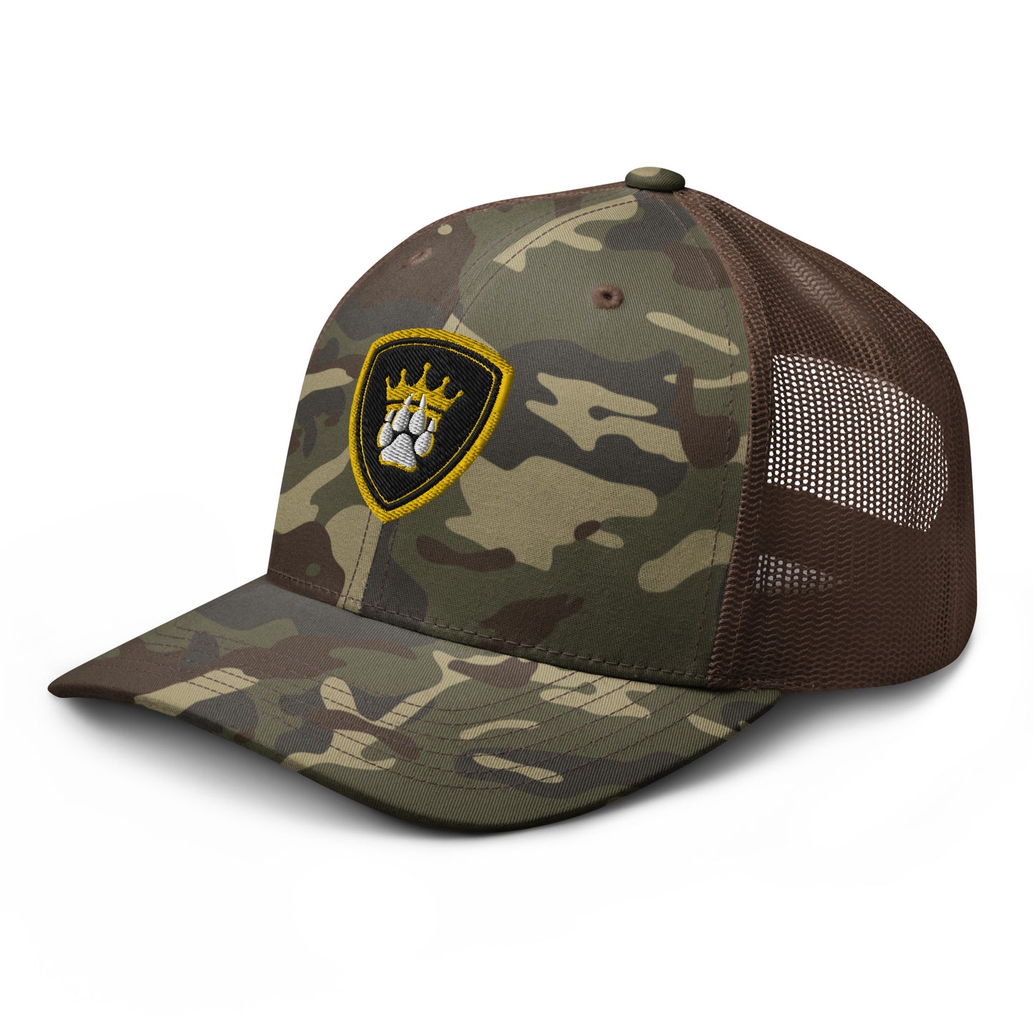 Camouflage trucker hat -Logo