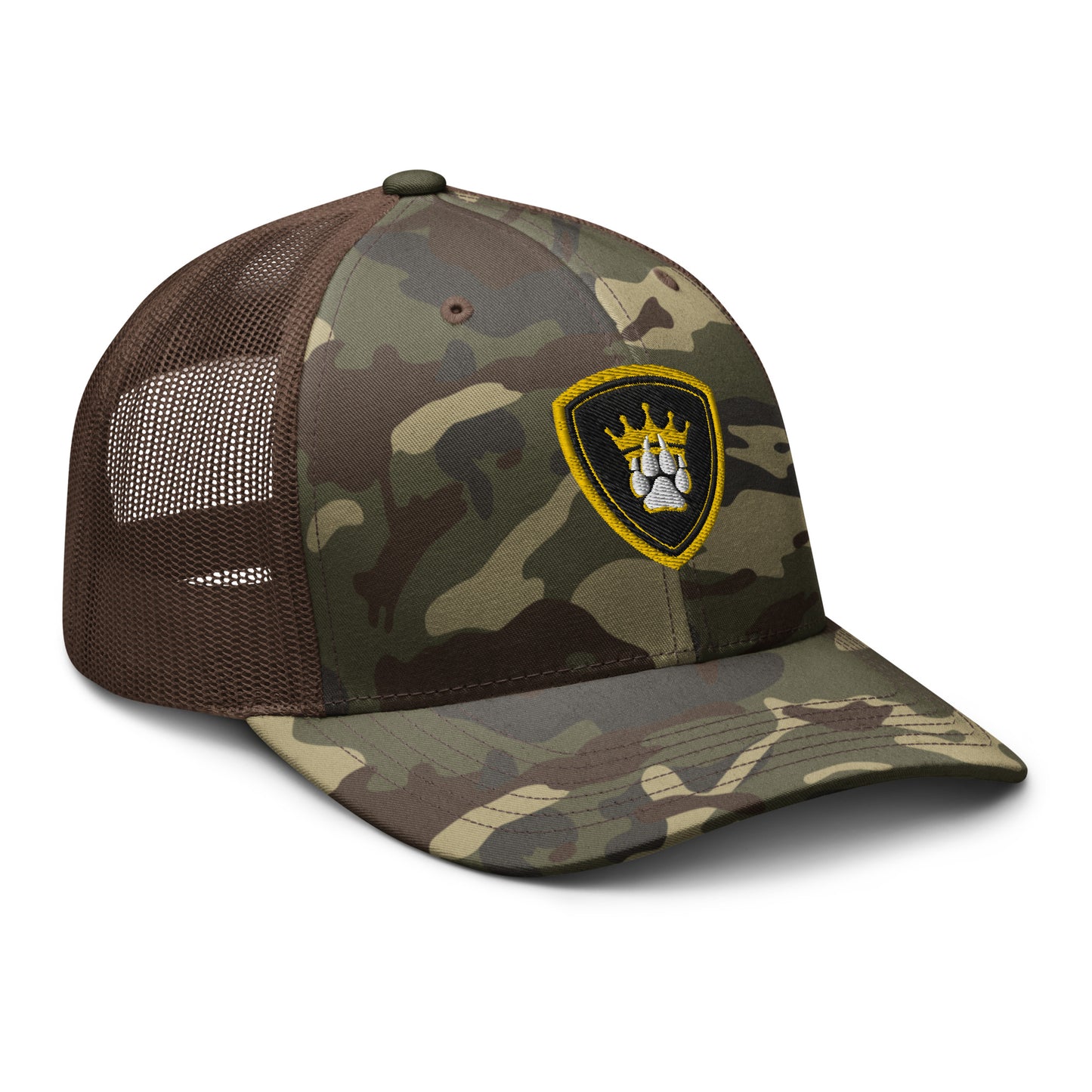 Camouflage trucker hat -Logo