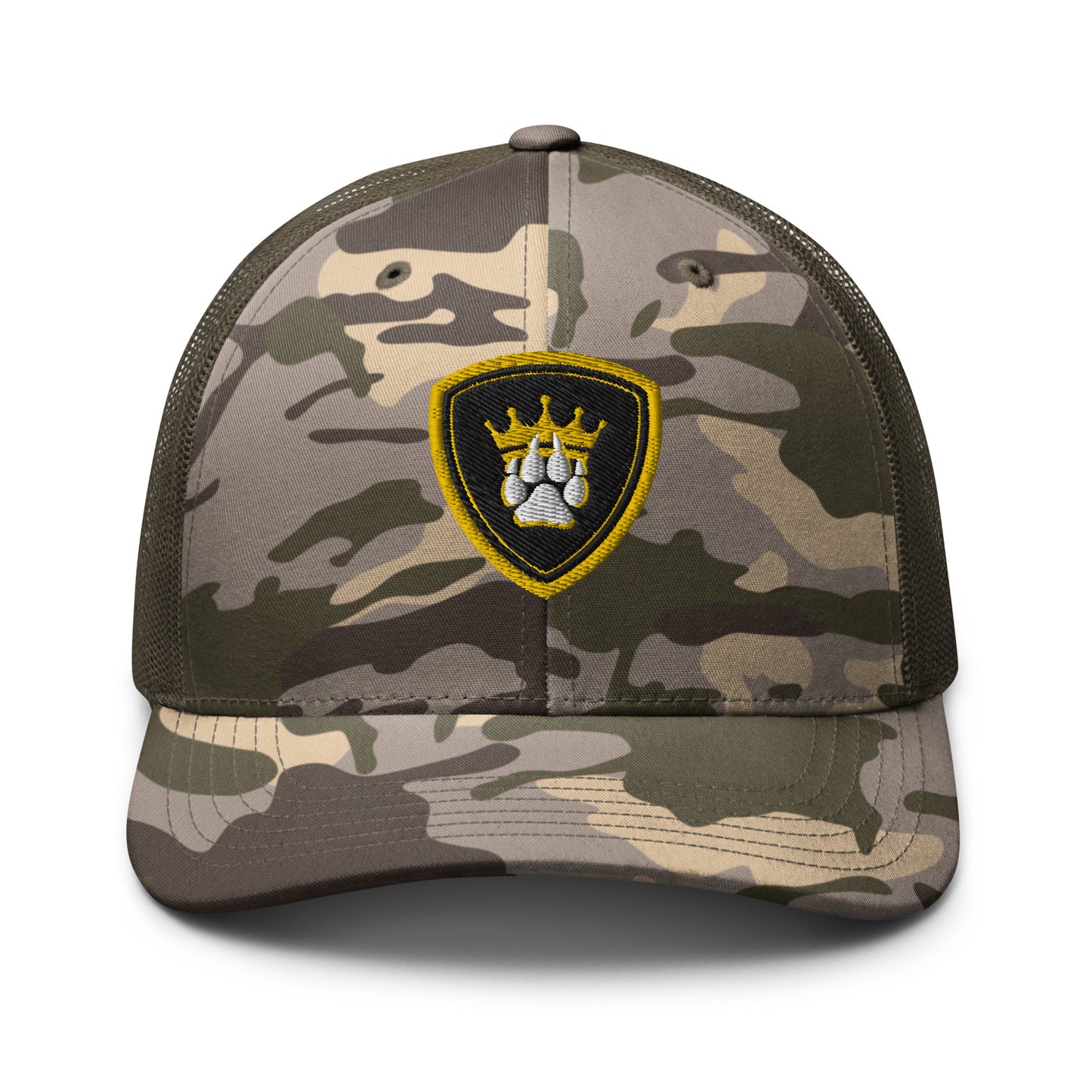 Camouflage trucker hat -Logo