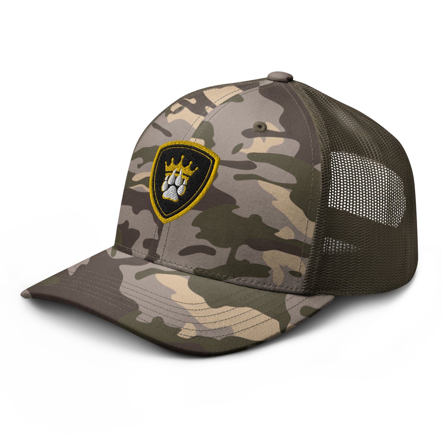 Camouflage trucker hat -Logo