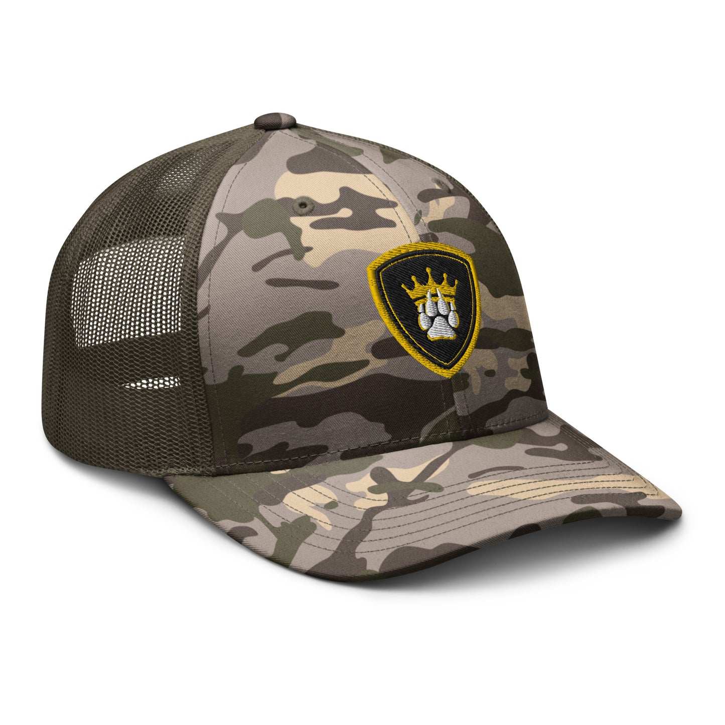 Camouflage trucker hat -Logo