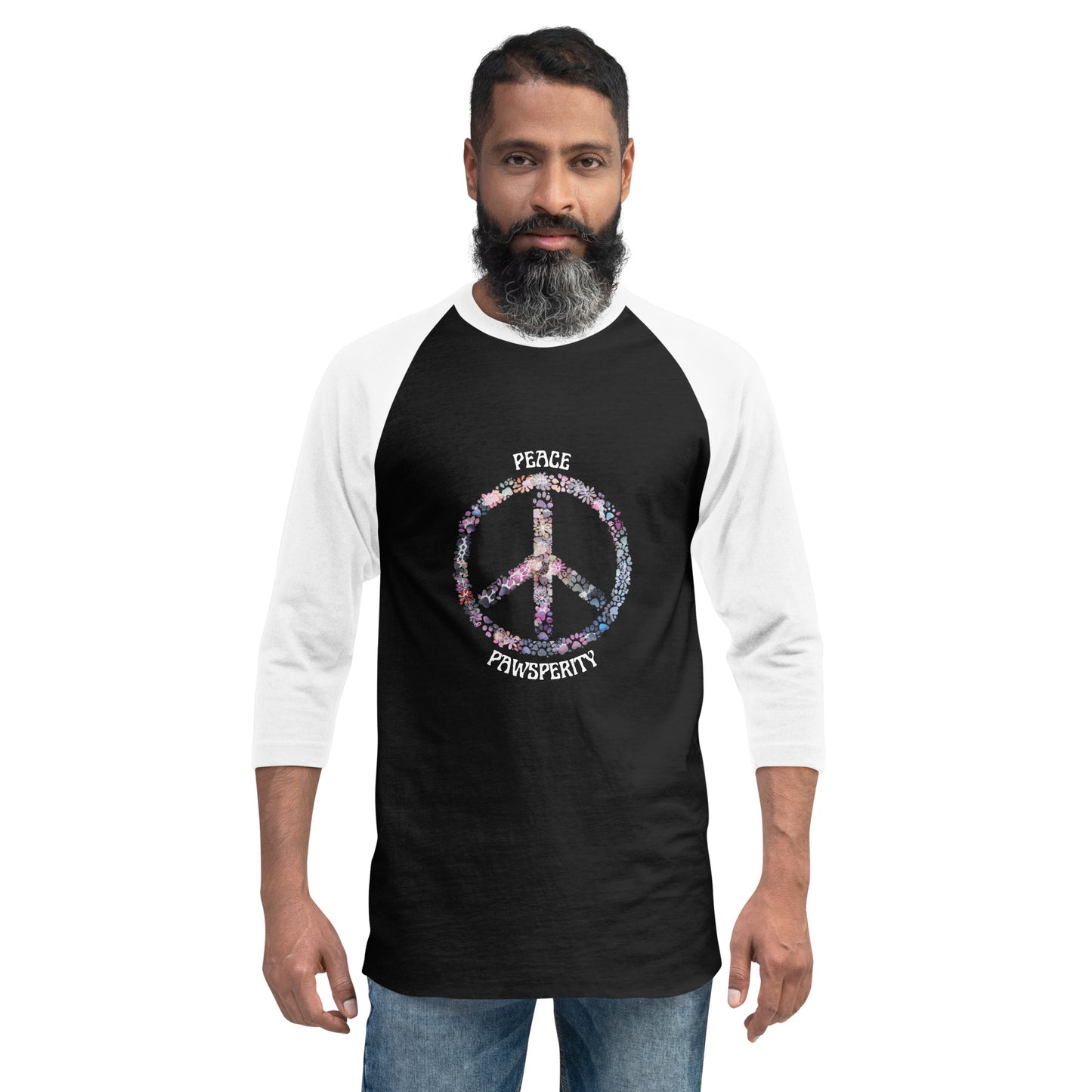 Men's 3/4 sleeve raglan shirt