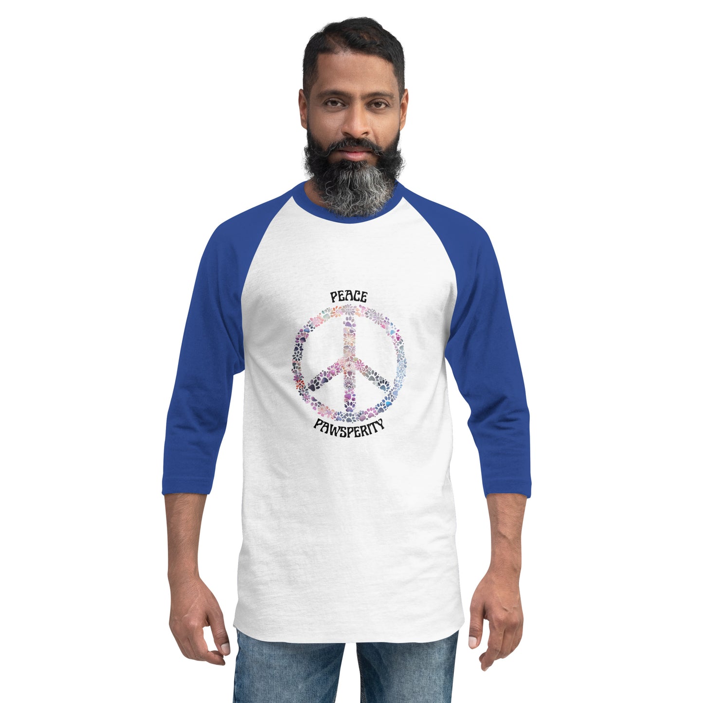 Men's 3/4 sleeve raglan shirt