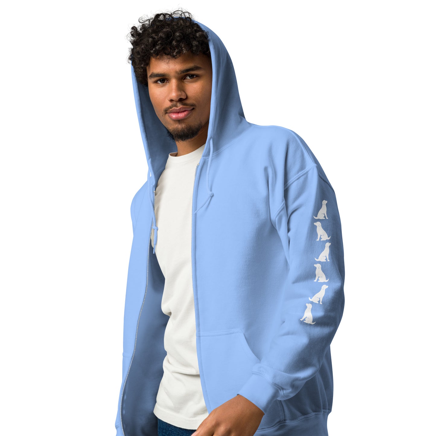 Men's Designer heavy blend zip hoodie -Just a Boy