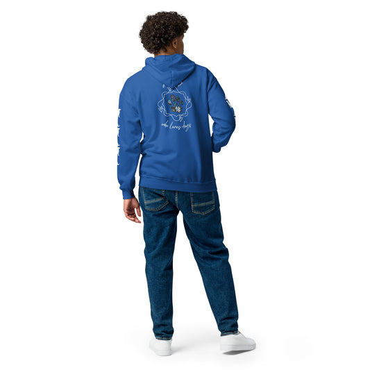 Men's Designer heavy blend zip hoodie -Just a Boy