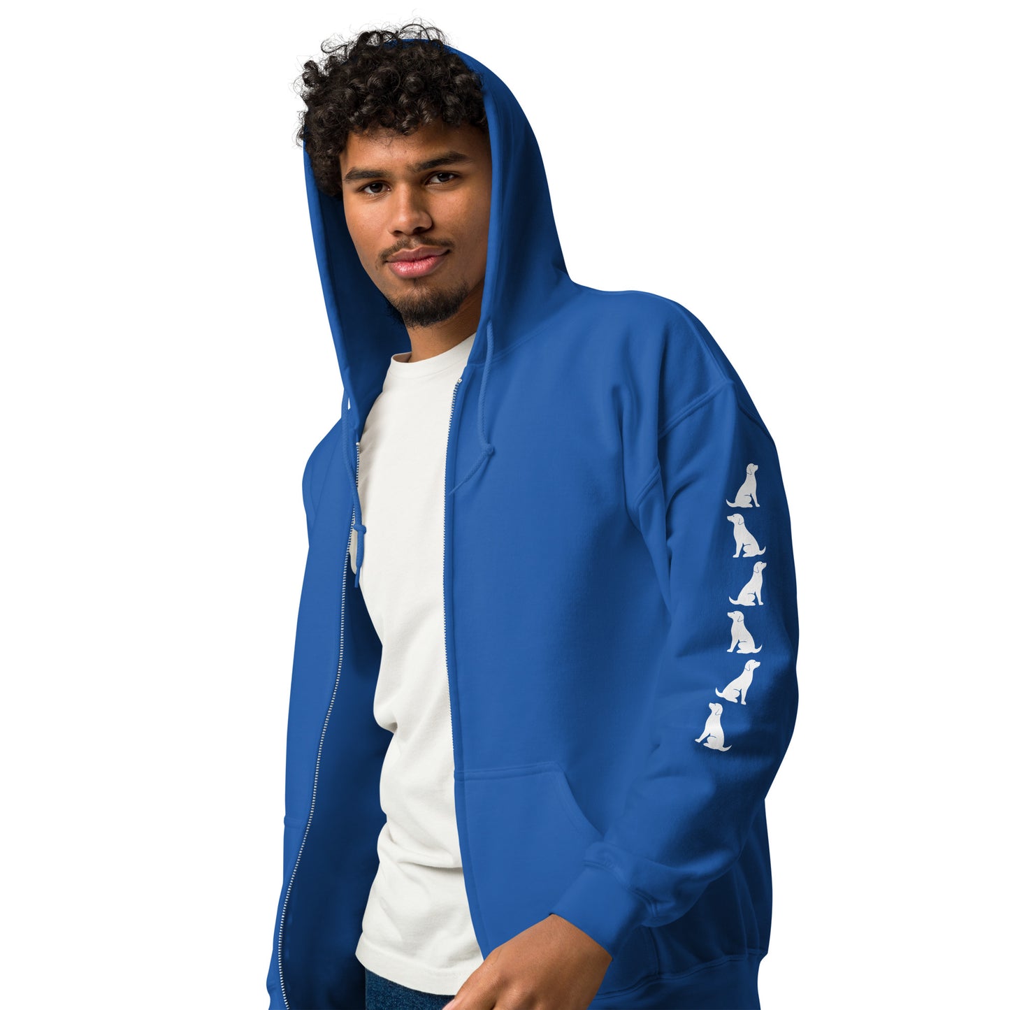 Men's Designer heavy blend zip hoodie -Just a Boy