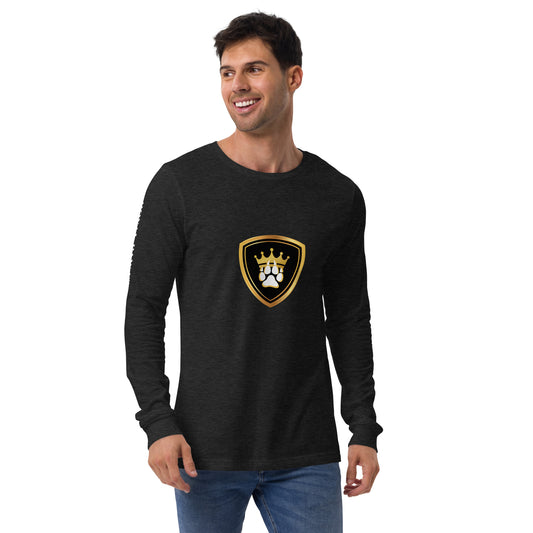 Men's Designer Long Sleeve Tee -Logo