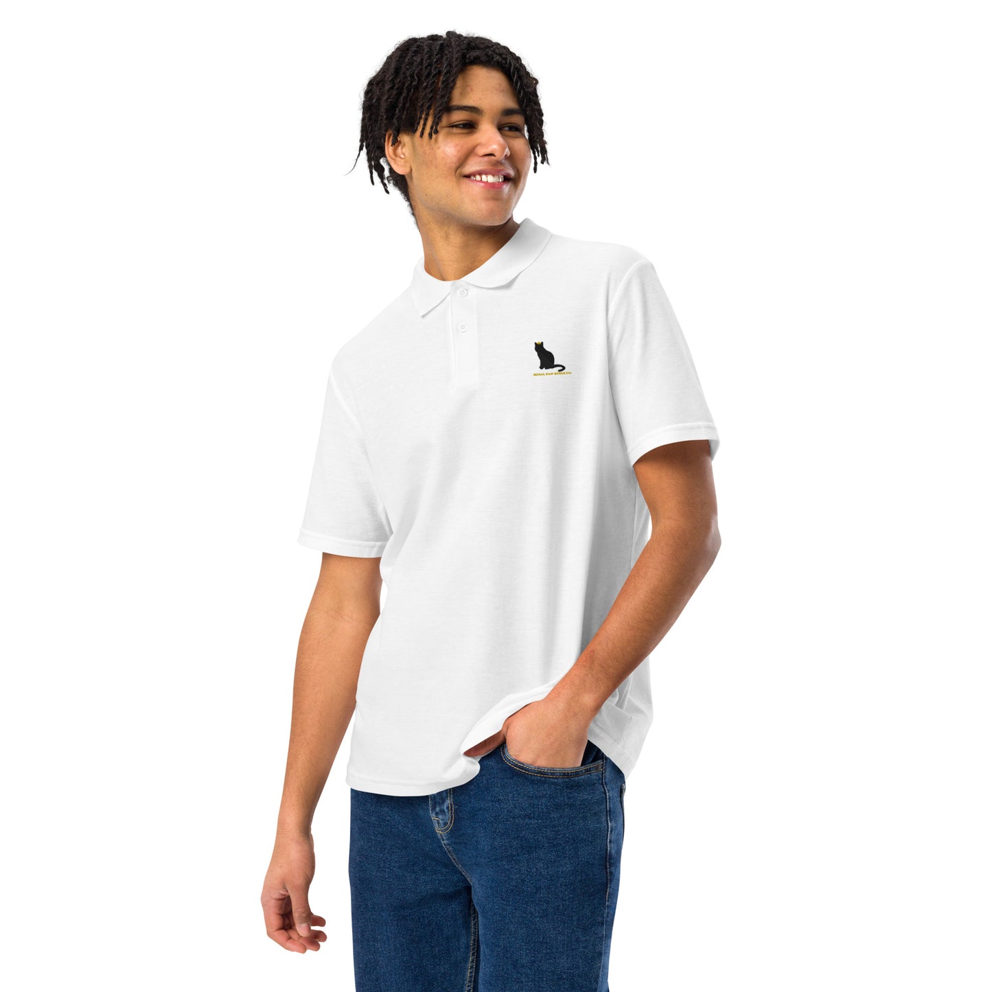 Men's pique polo shirt