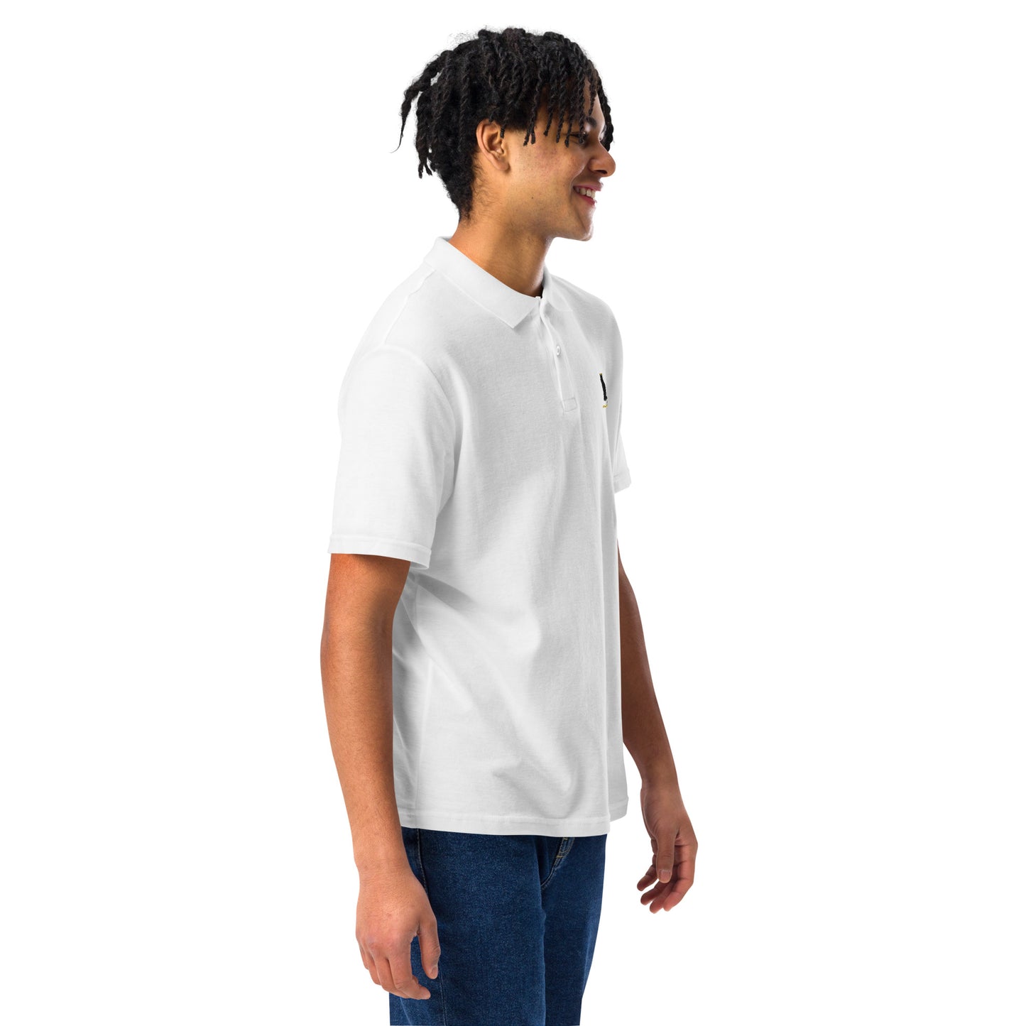 Men's pique polo shirt