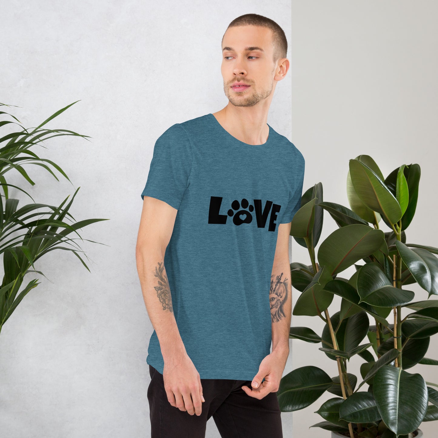 Men's Designer t-shirt-Love