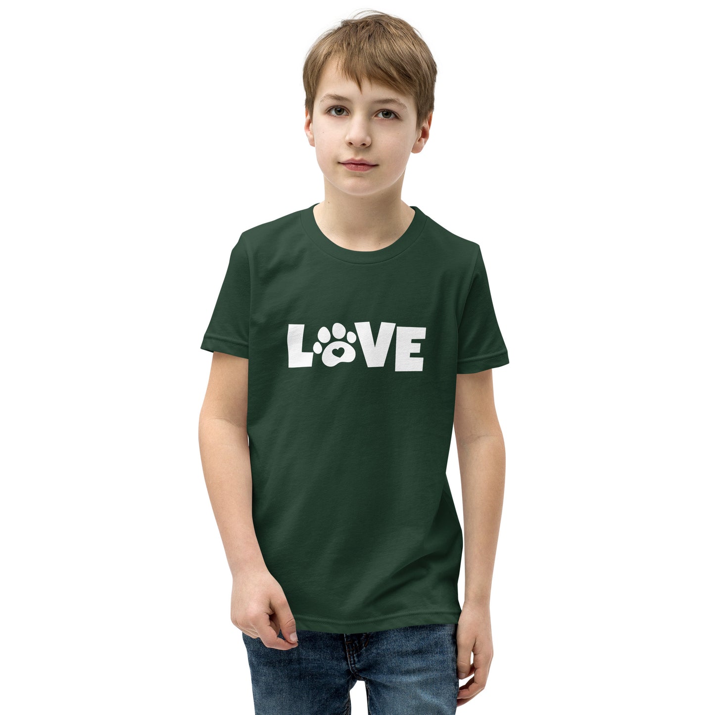 Youth Short Sleeve T-Shirt+Love